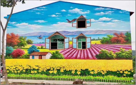 张家港乡村墙体彩绘